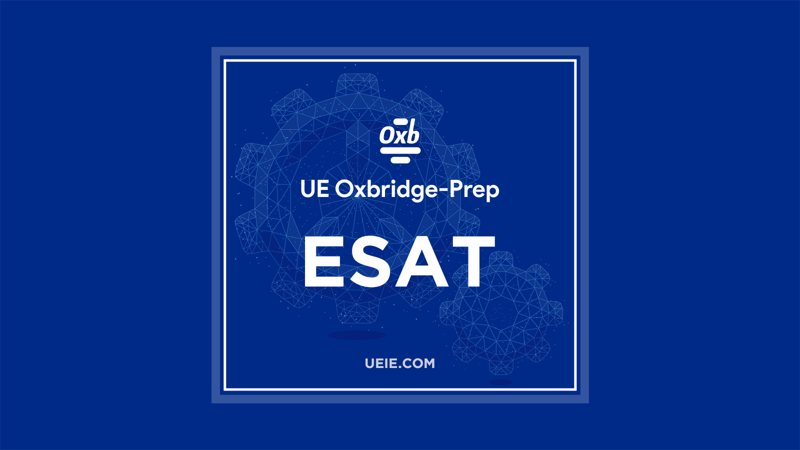 Cambridge ESAT Preparation