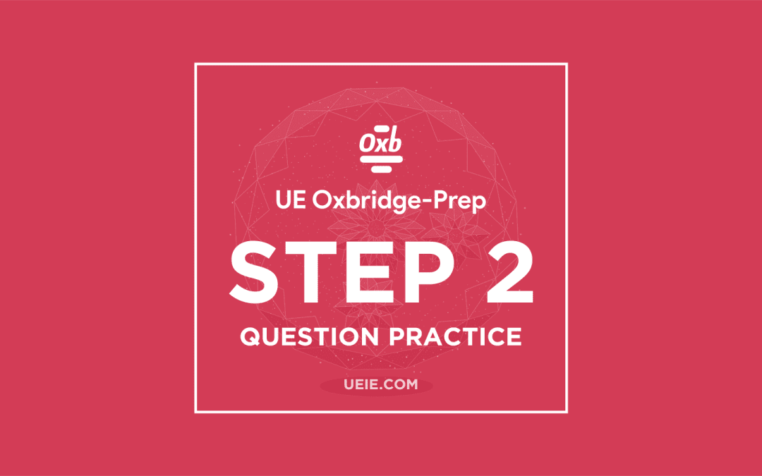 Cambrdige STEP 2 Question Practice