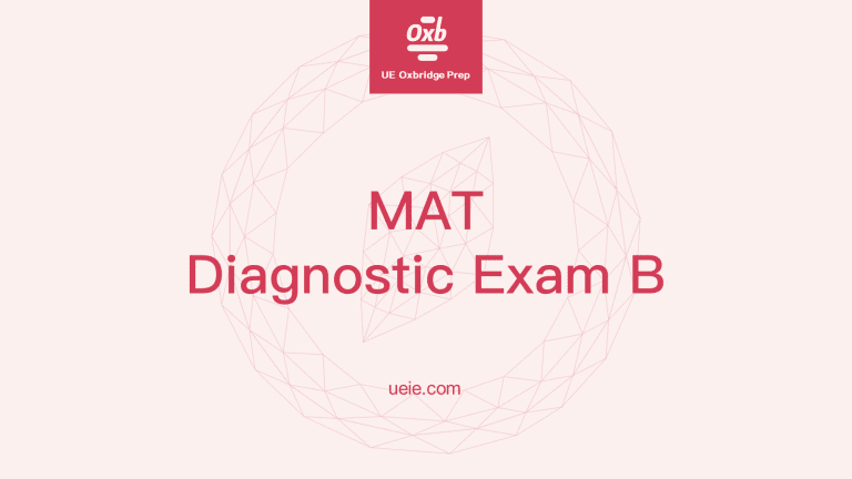 MAT Diagnostic Exam B