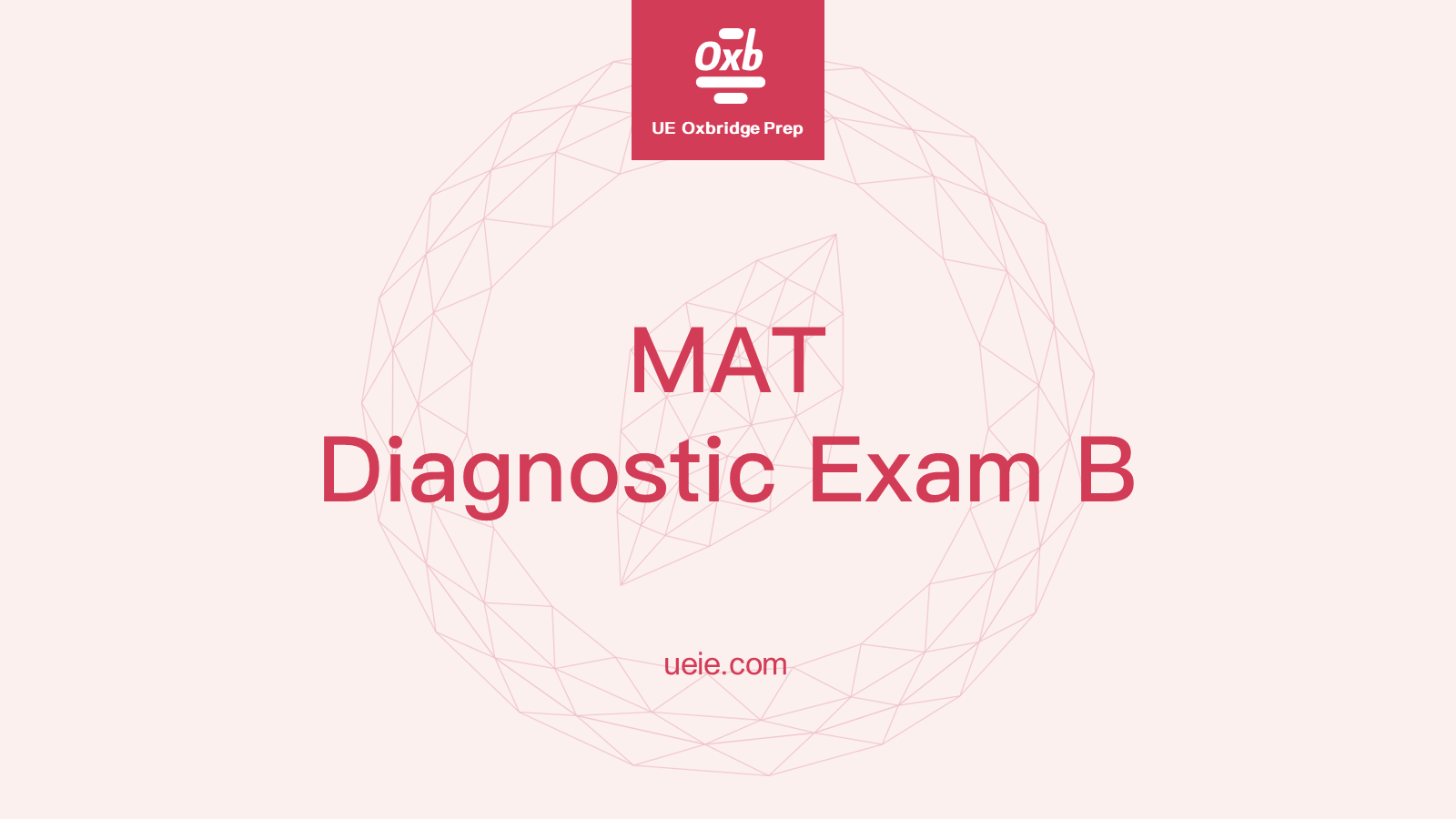 MAT Diagnostic Exam B