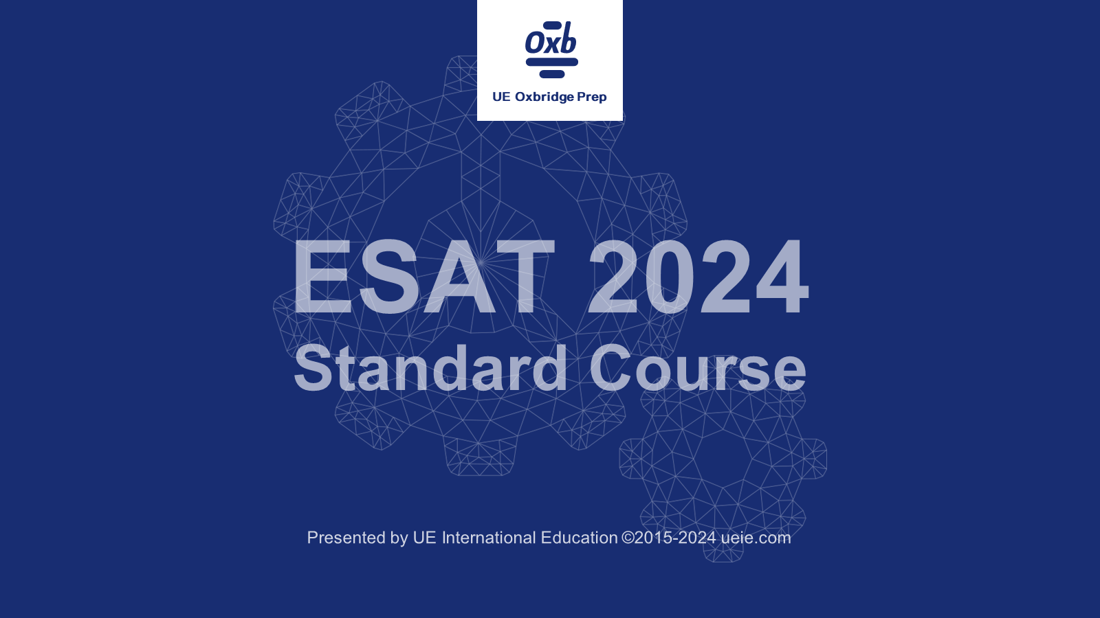 ESAT 2024 Standard Course