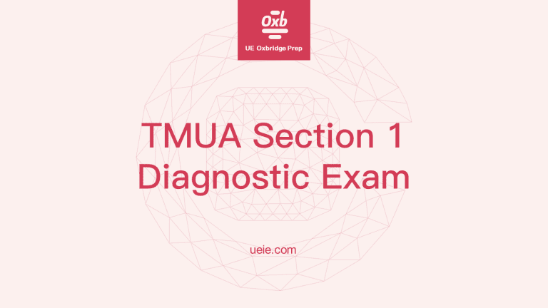 TMUA Section 1 Diagnostic Exam