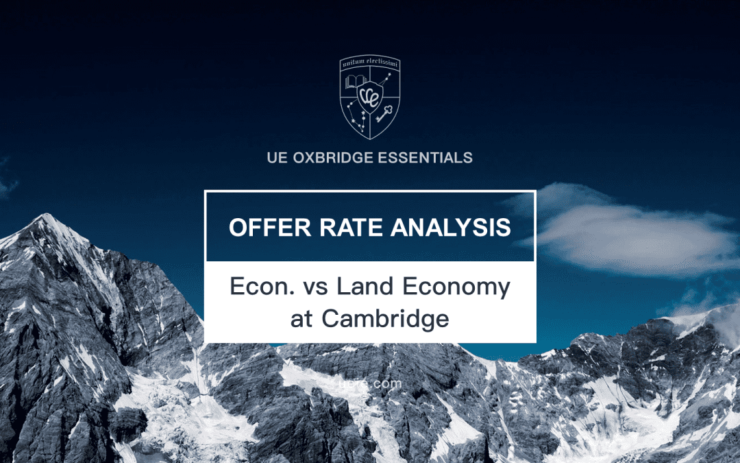 Economics and Land Economy at Cambridge: Offer Rates Analysis