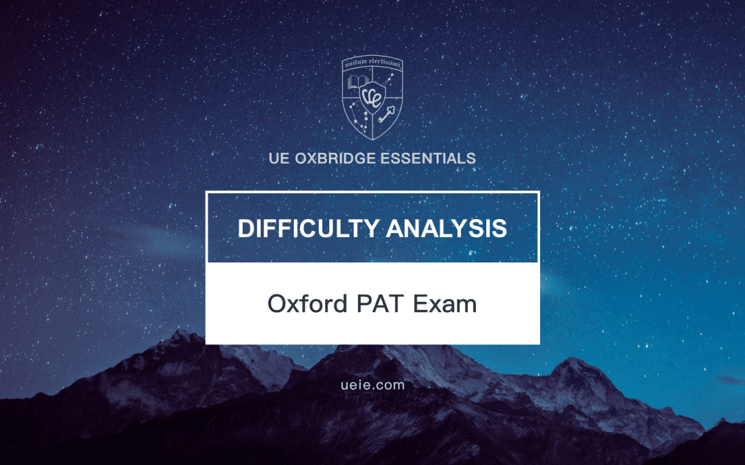Oxford PAT Difficulty Analysis