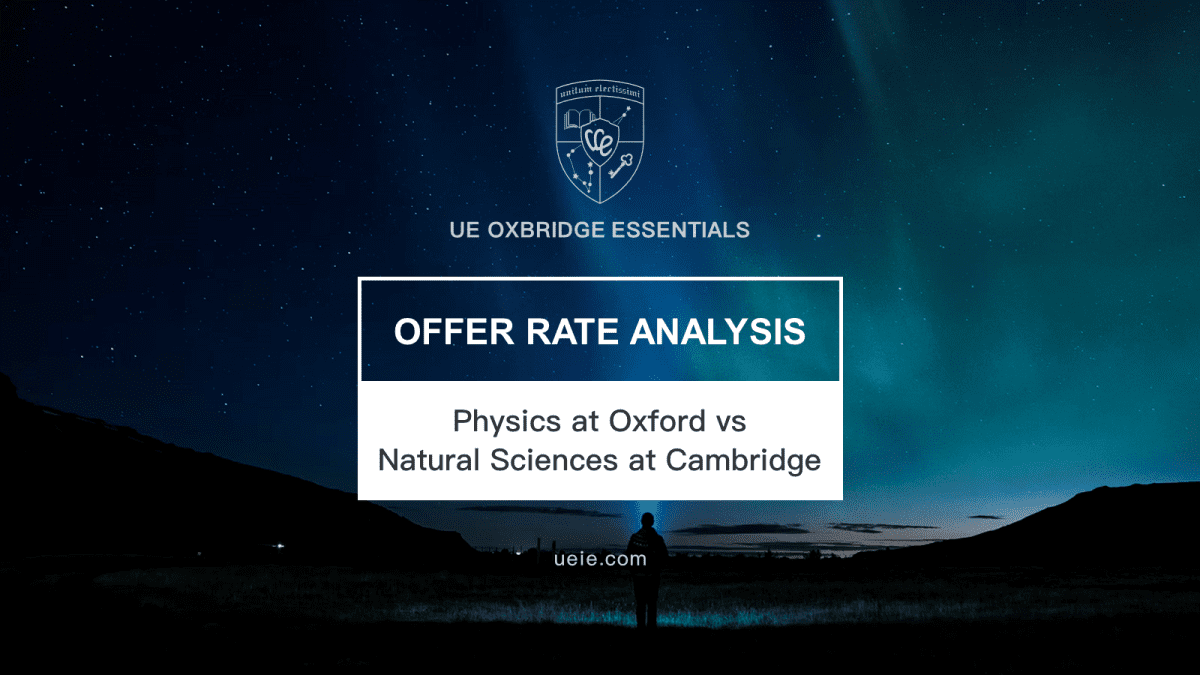 Oxford Physics and Cambridge Natural Sciences Offer Rates Analysis