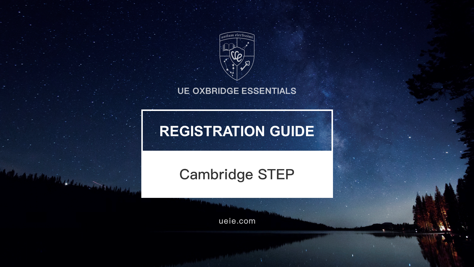 How to register for Cambridge STEP