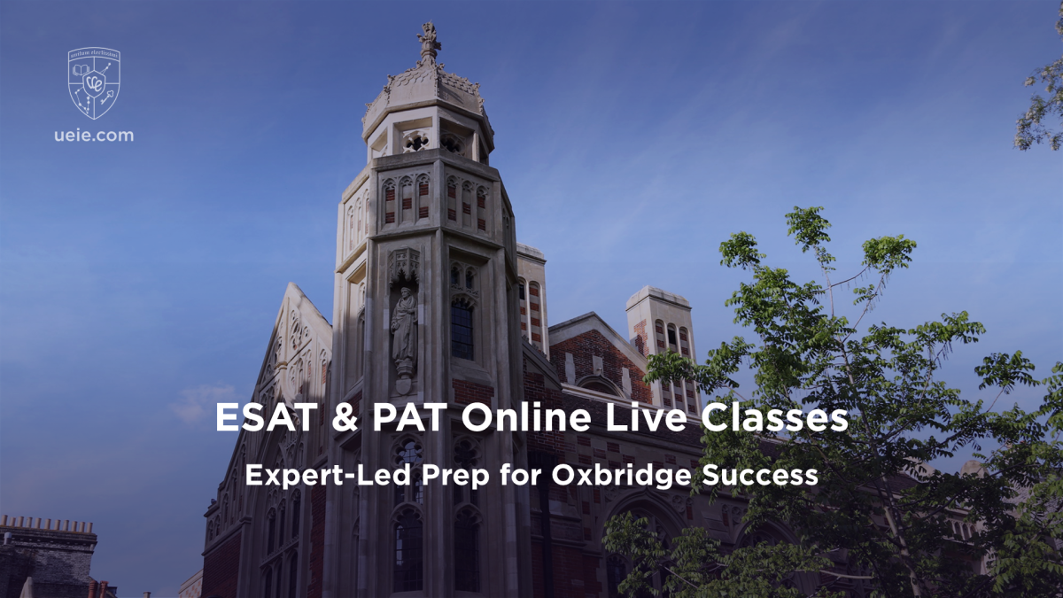 ESAT & PAT Online Live Classes: Expert-Led Prep for Oxbridge Success