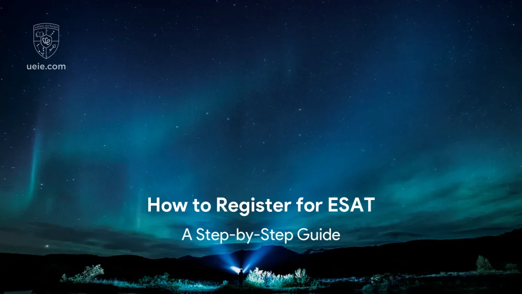 How to Register for ESAT - Poster