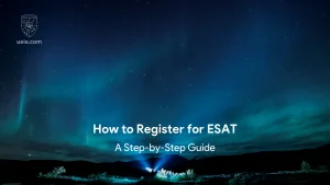 How to Register for ESAT - Poster