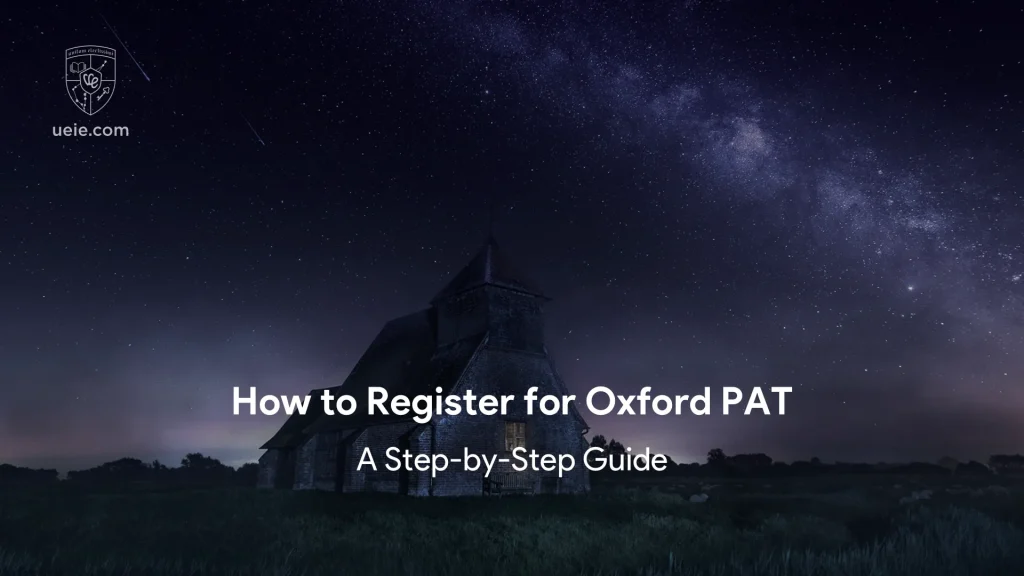 How to Register for Oxford PAT - Poster