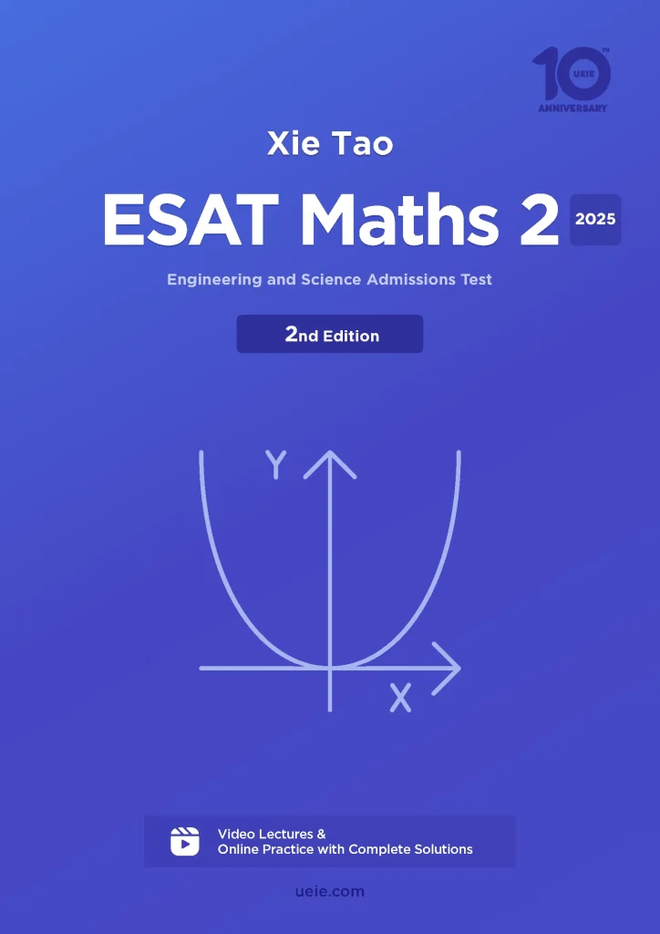 Book Covers 2025 ESAT Maths 2 Coursebook