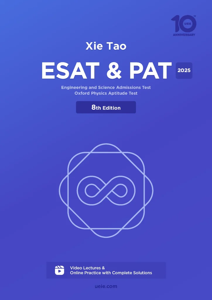 Book Covers 2025 ESAT PAT Coursebook