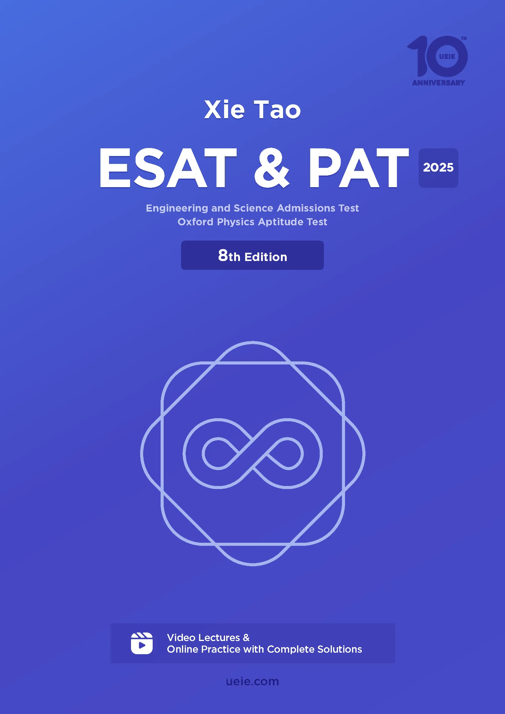 Book Covers 2025 ESAT PAT Coursebook