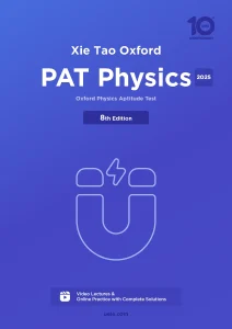 Book Covers 2025 Xie Tao PAT Physics Coursebook