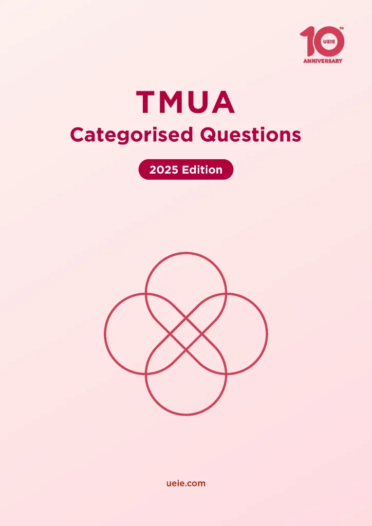 Book Covers 2025 TMUA Categorised Questions