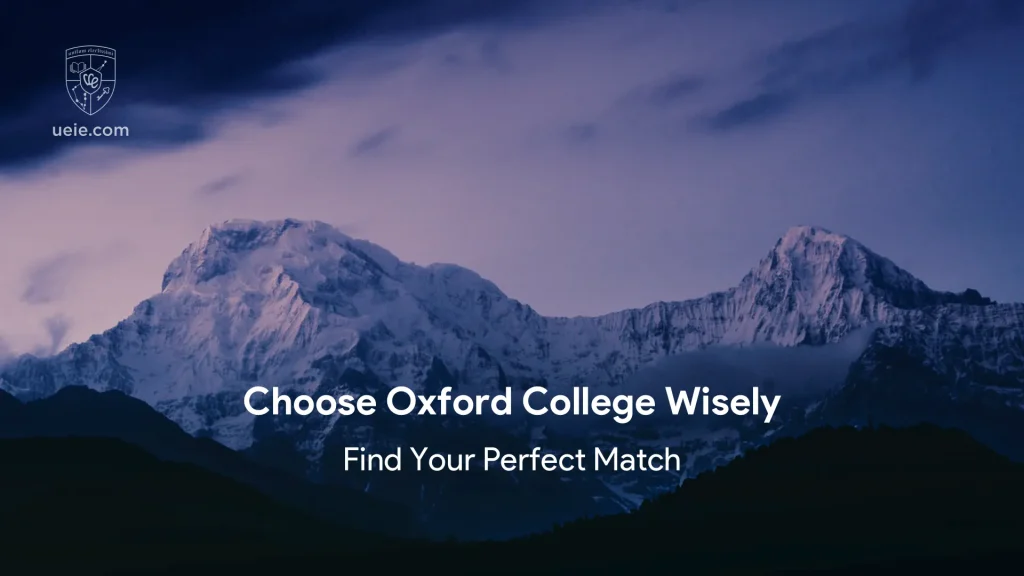 Choose Oxford College Wisely - Poster