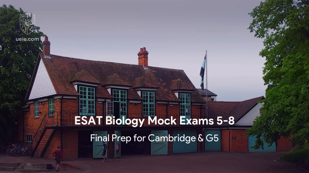 ESAT Biology Mock Exams 5-8