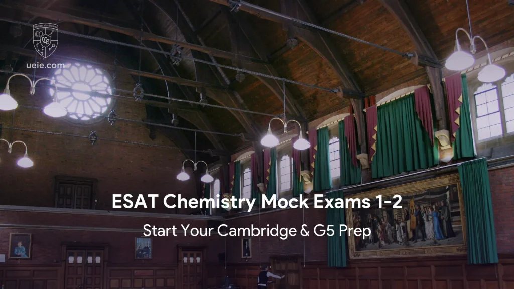 ESAT Chemistry Mock Exams 1-2