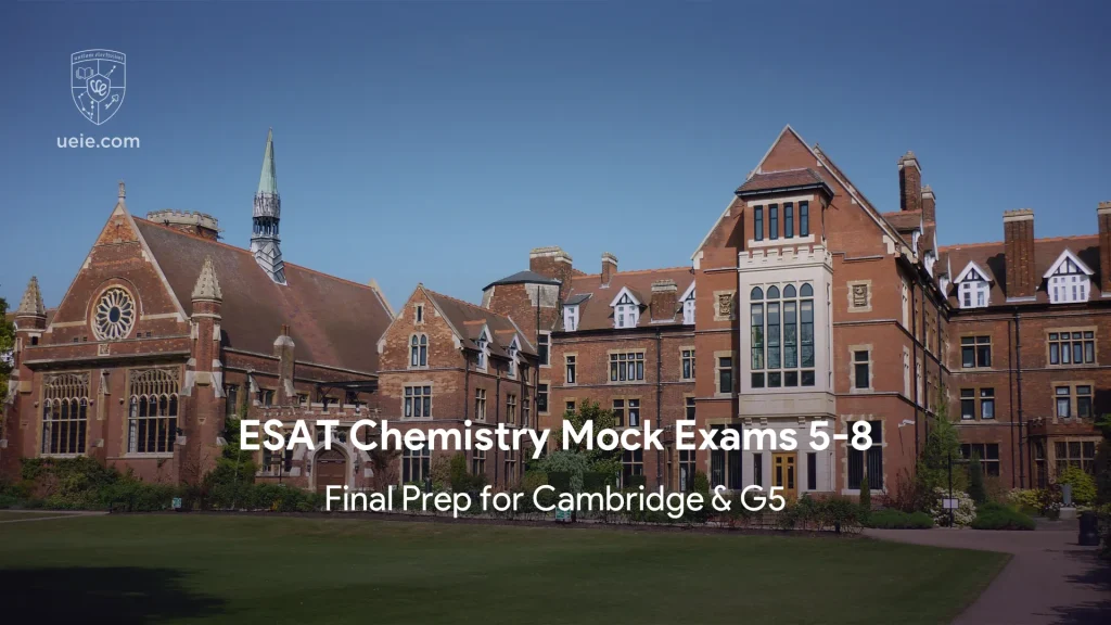 ESAT Chemistry Mock Exams 5-8