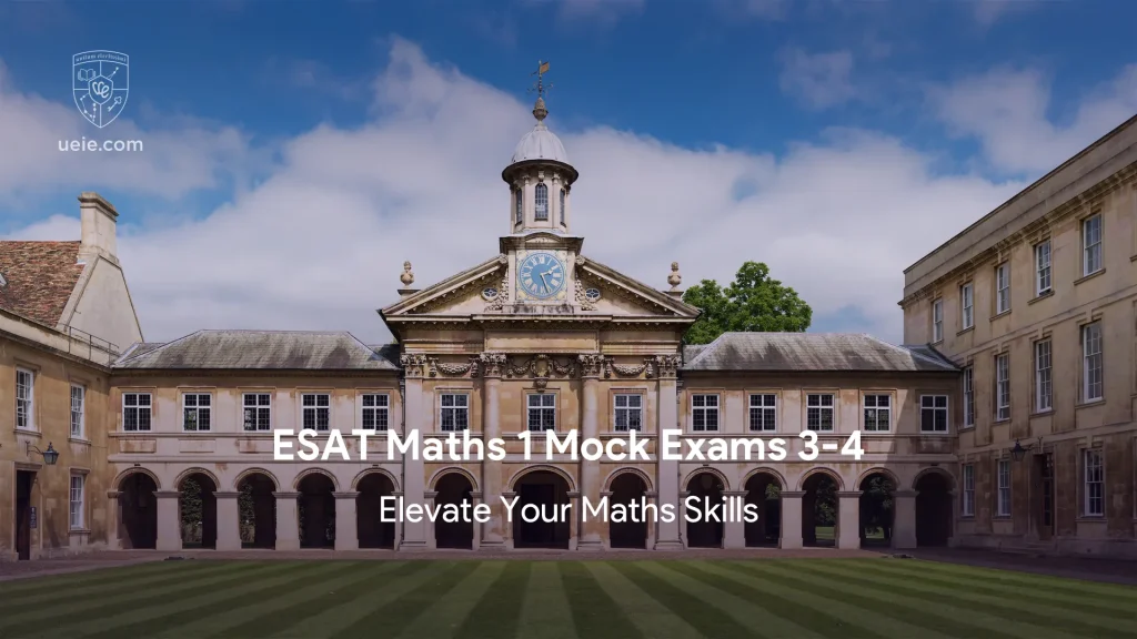 ESAT Maths 1 Mock Exams 3-4