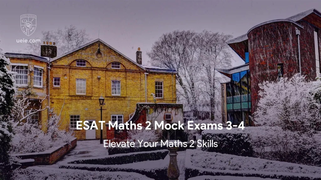 ESAT Maths 2 Mock Exams 3-4