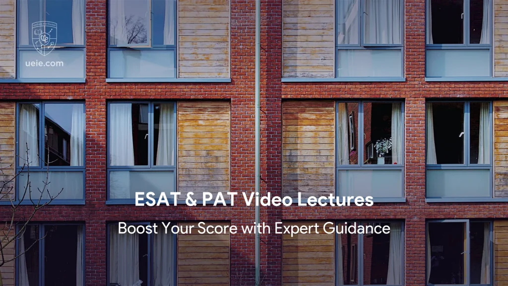 ESAT & PAT Video Lectures - Poster