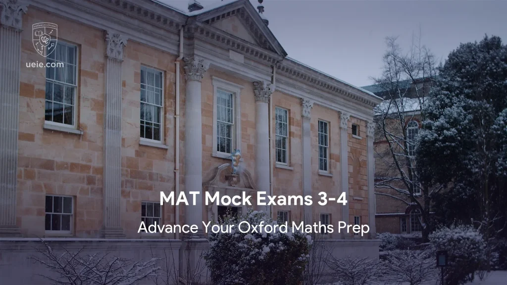 MAT Mock Exams 3-4