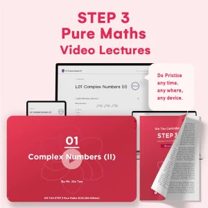 STEP 3 Pure Maths Video Lectures - Featured Image