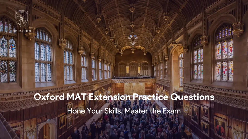 Oxford MAT Extension Practice Questions