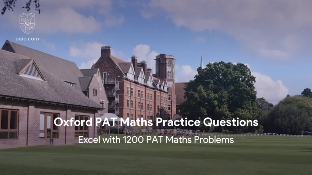 Oxford PAT Maths Practice Questions