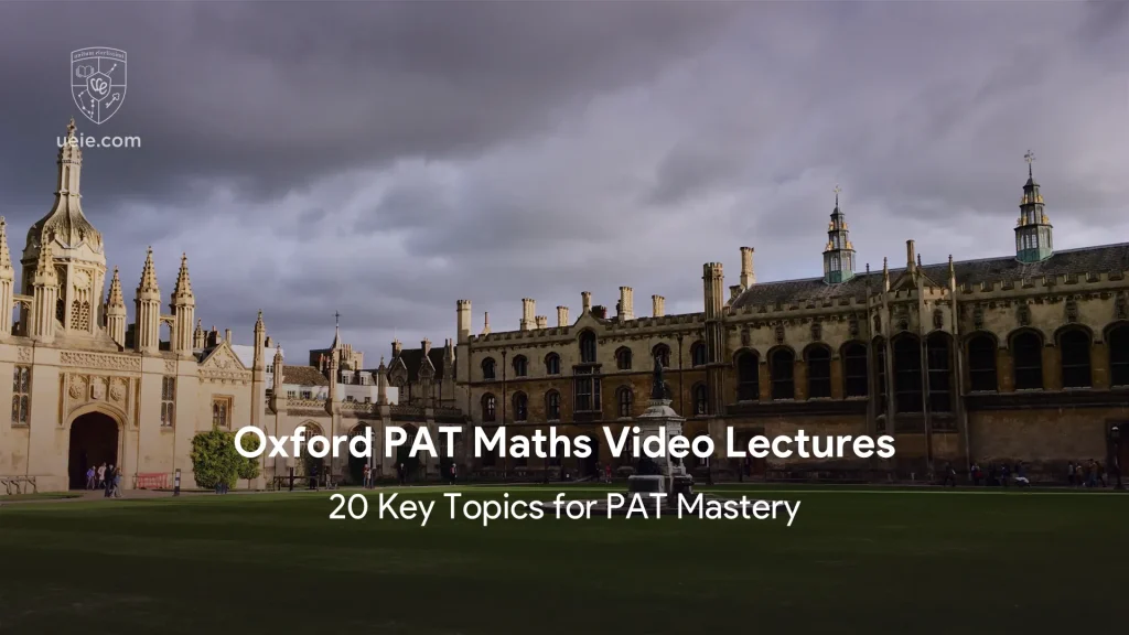 Oxford PAT Maths Video Lectures