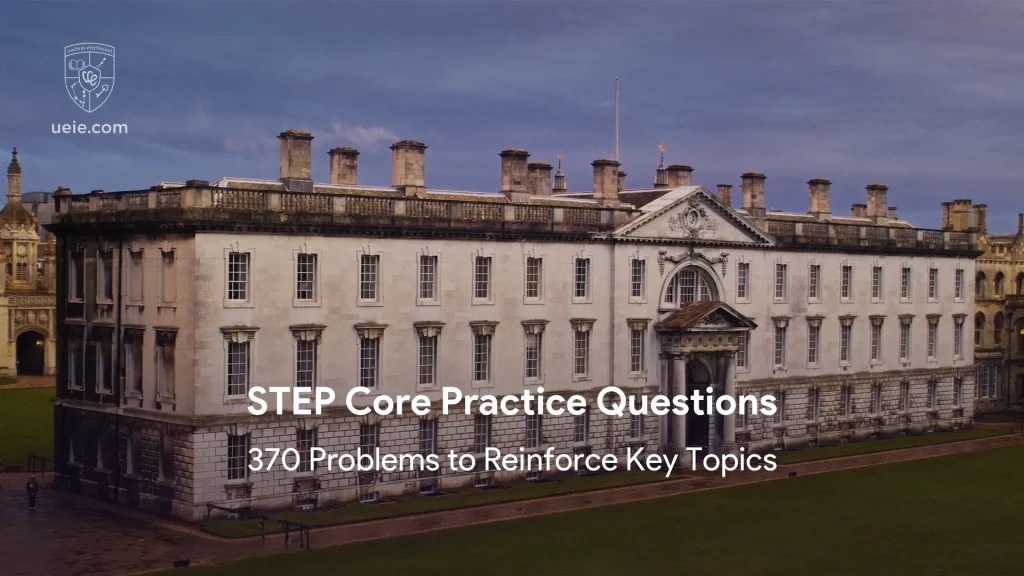 STEP Core Practice Questions