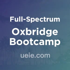 Full-Spectrum Oxbridge Bootcamp