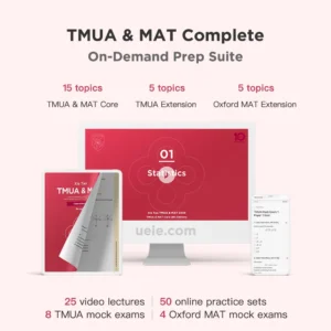 TMUA & MAT Complete On-Demand Prep Suite