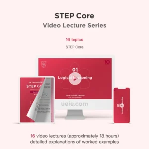 STEP Core Video Lecture Series