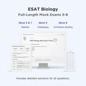 ESAT Biology Full-Length Mock Exams 5-8