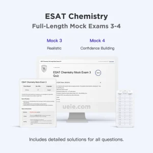 ESAT Chemistry Full-Length Mock Exams 3-4