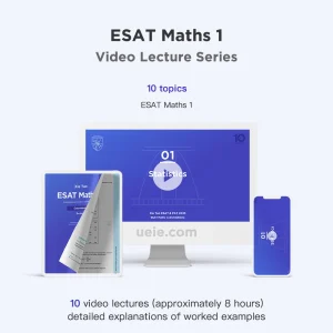 ESAT Maths 1 Video Lecture Series