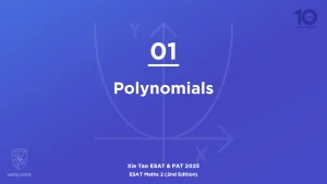 ESAT Maths 2 2025-L01