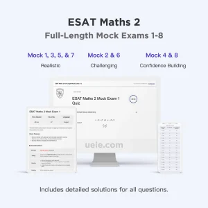ESAT Maths 2 Full-Length Mock Exams 1-8
