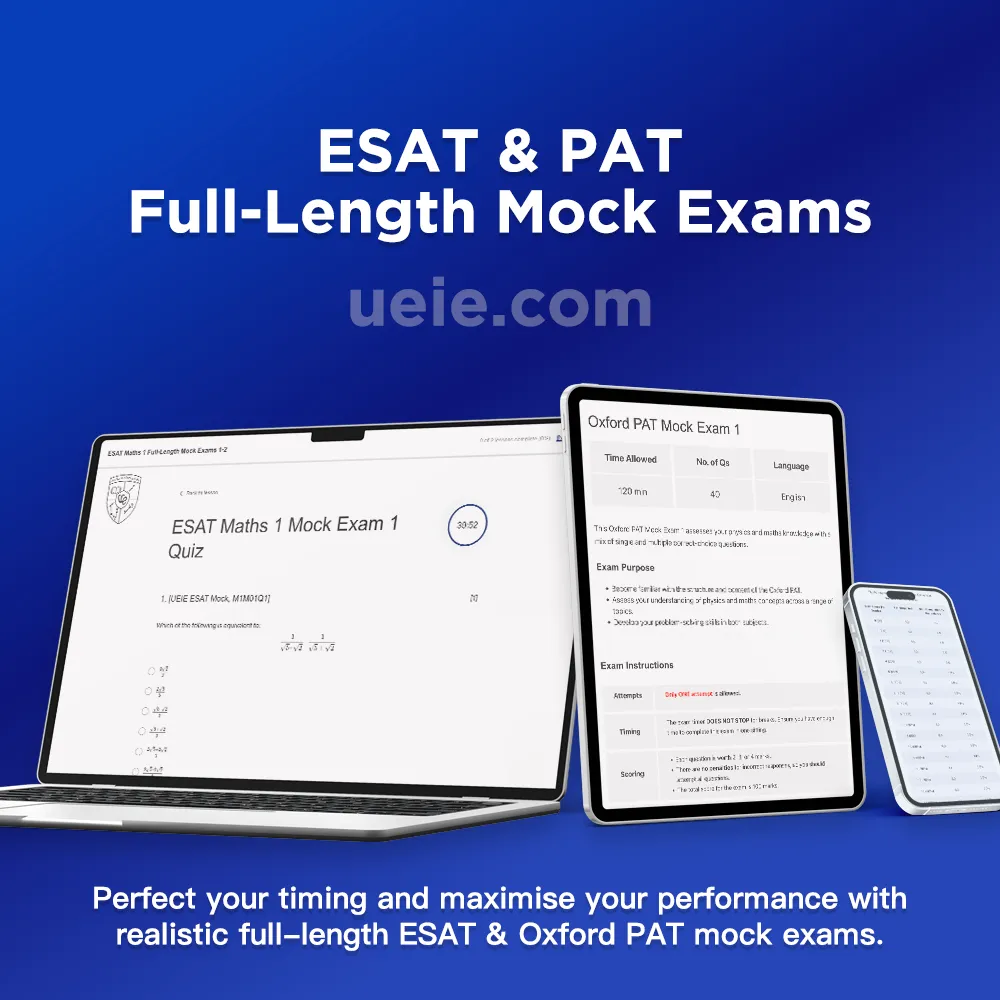 ESAT & PAT Full-Length Mock Exams