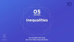 ESAT & PAT Maths 2025-L05