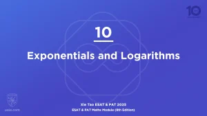 ESAT & PAT Maths 2025-L10