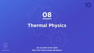 ESAT & PAT Physics 2025-L08