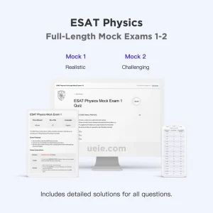 ESAT Physics Full-Length Mock Exams 1-2