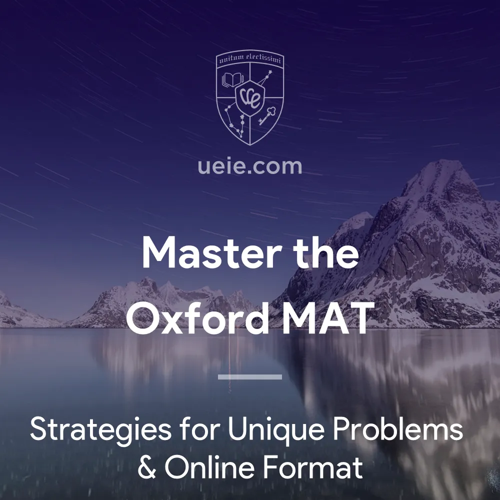 Master the Oxford MAT
