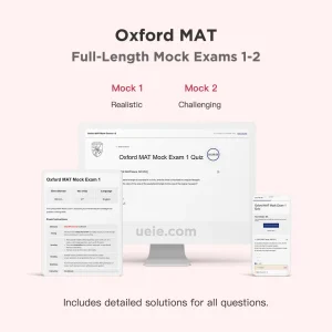 Oxford MAT Full-Length Mock Exams 1-2