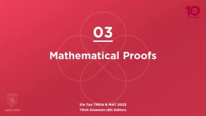 TMUA Extension 2025-L03