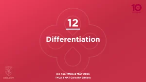 TMUA & MAT Core 2025-L12