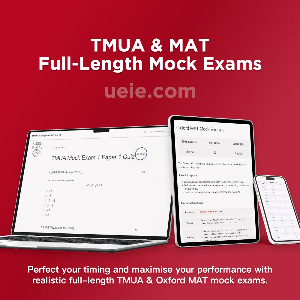 TMUA & MAT Full-Length Mock Exams